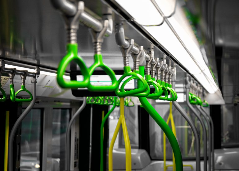 Vue intérieur d'un wagon