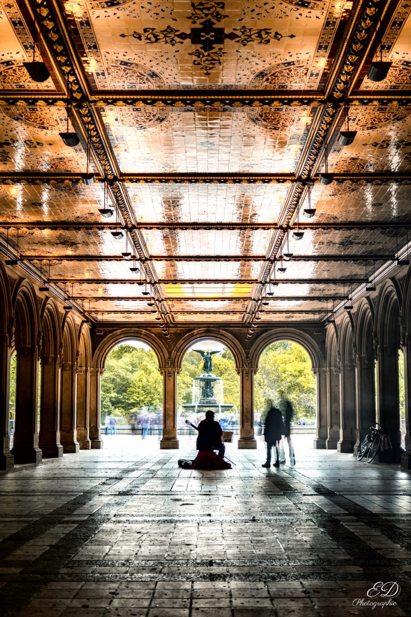 VUe du tunnel Bethesda de New York